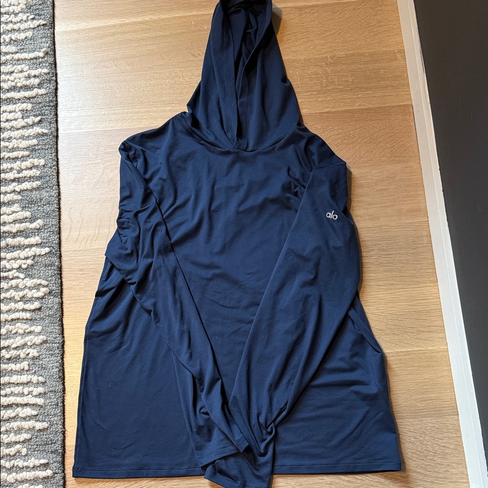 Alo men’s Navy Blue Hoodie